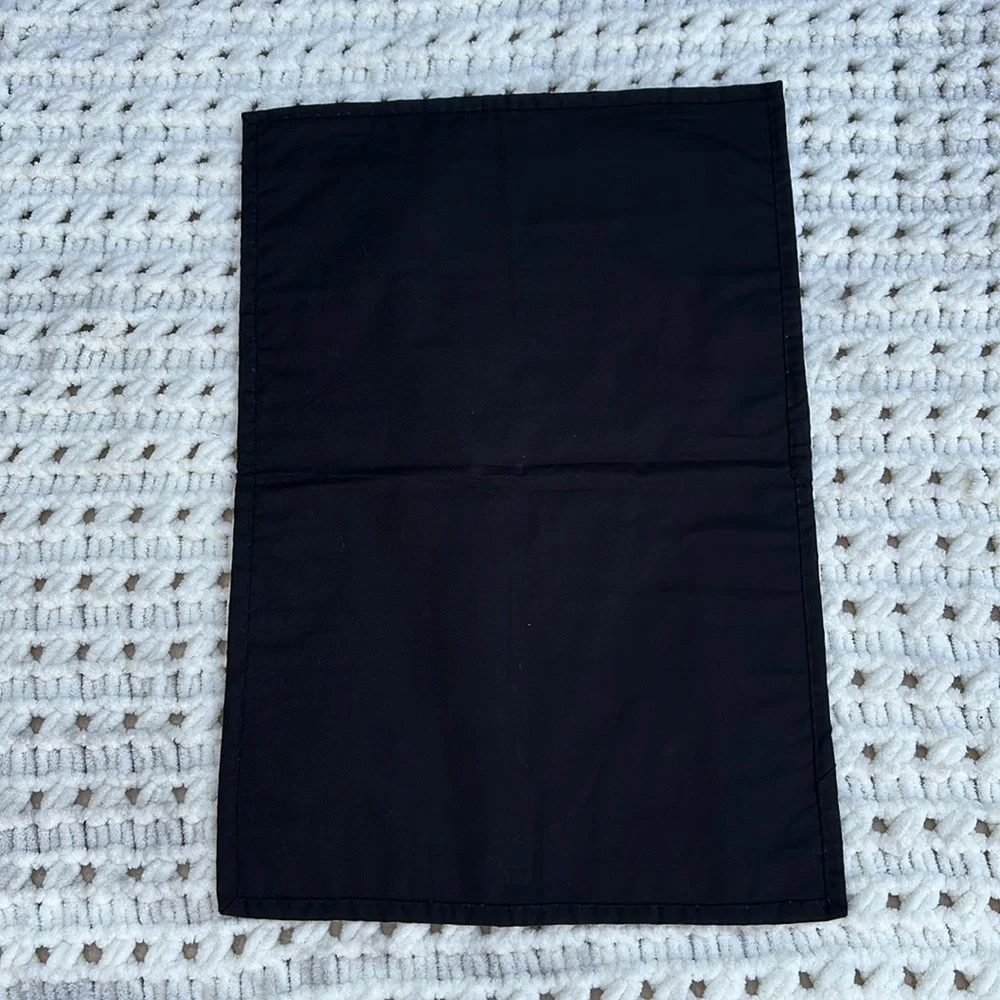 Handmade Quilted Patchwork Table Runner contemporary black / pink / purple new
